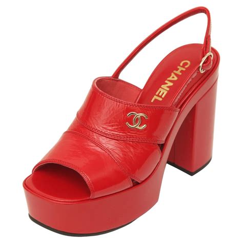 chanel red patent shoes|Chanel shoes website.